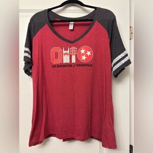 OHIO STATE BUCKEYES OF NASHVILLE TEE XXL